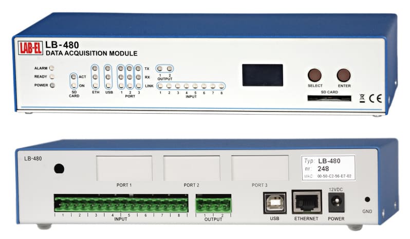 Temperature and humidity sensor LAN Ethernet TCP/IP, , thermometer