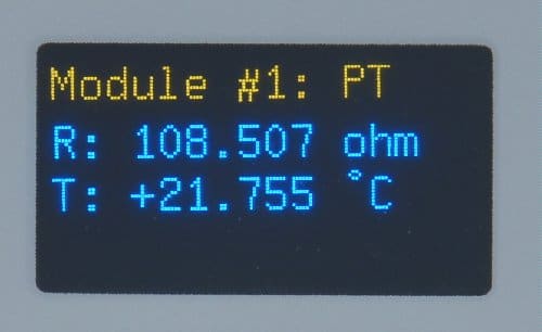 Precision Thermometer 0.001°C — LB-480 with LB-499-PT modules
