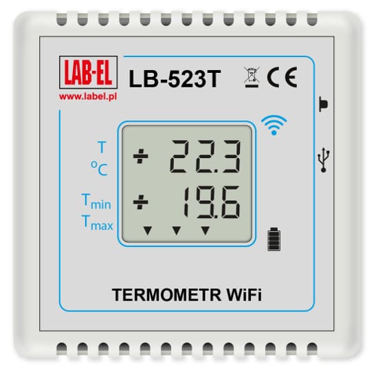 LB-523T – Termómetro inalámbrico WiFi