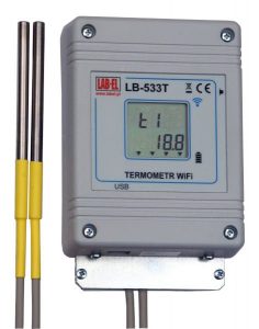 LB-533T - Termómetro inalámbrico de cuatro canales, grabador, sensor de apertura de puerta, psicrómetro WiFi